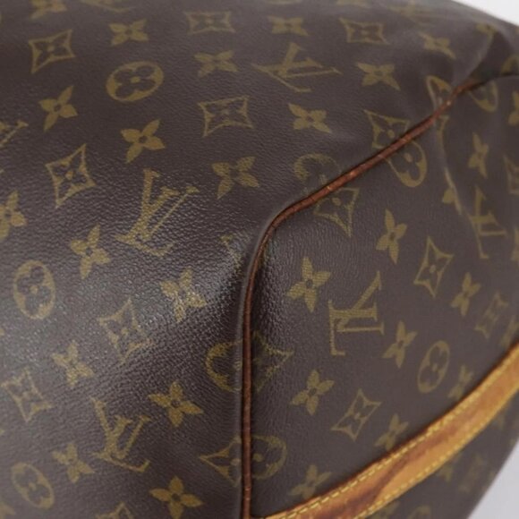LOUIS VUITTON Monogram Keepall Bandouliere 55 Boston Bag M41414 LV Auth 145385 - Picture 4 of 16